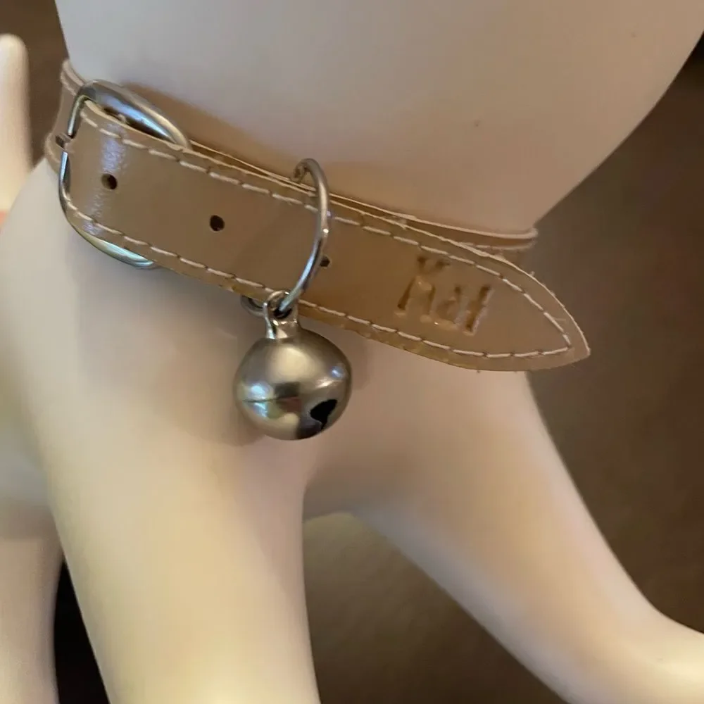 Semk KAT White Cat Original Collar Bank Cute Decor SEMK KAT